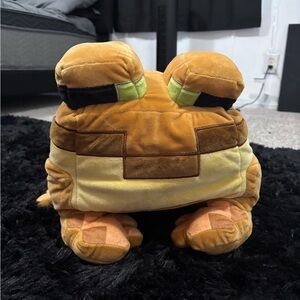 Minecraft Frog Plush- Brown and Tan